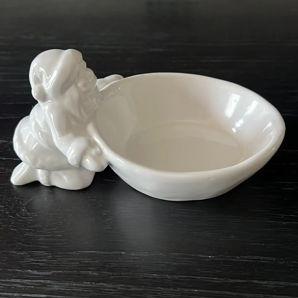 Williams Sonoma Santa Candy Nut Soap Trinket Dish